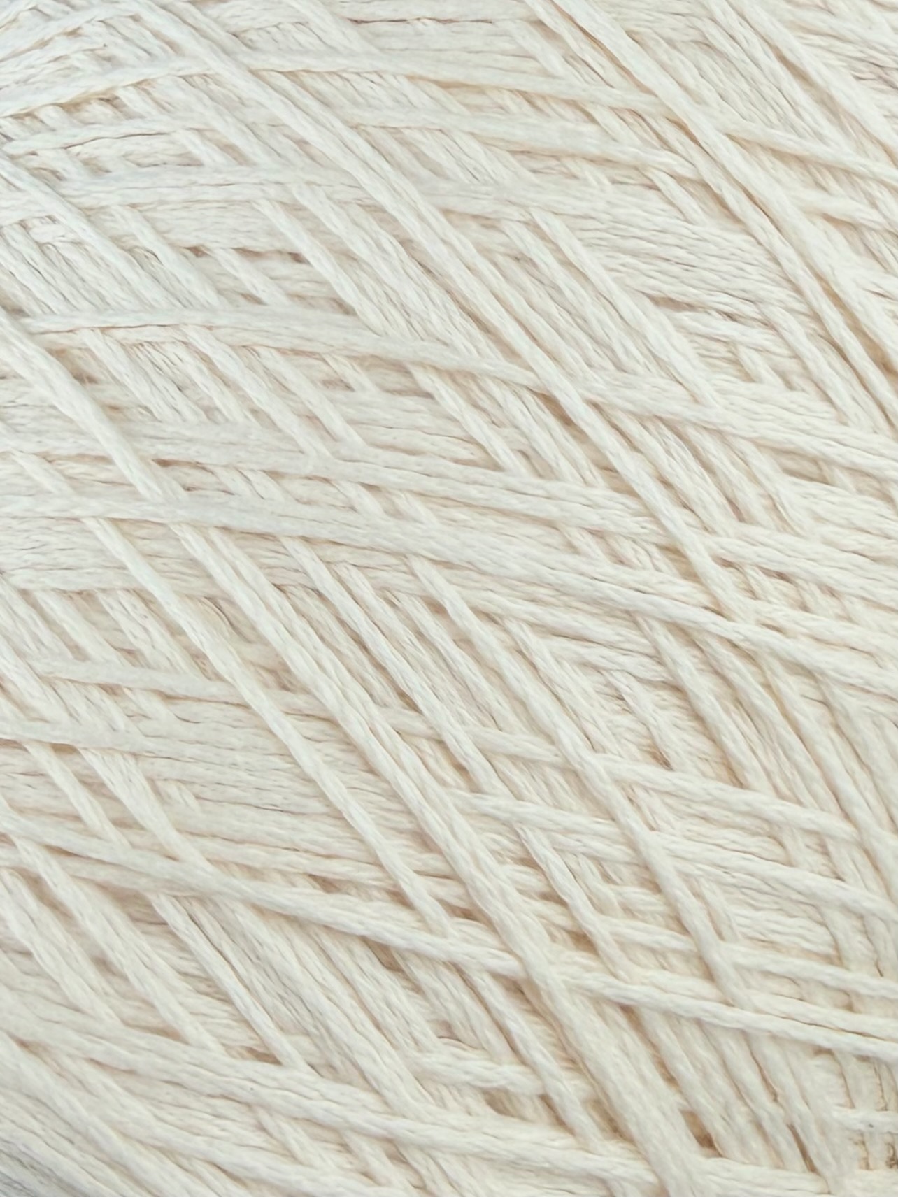 Loro Piana Cod. A779 51572 Nm. 3500 – Baumwolle Kaschmir Garn col. Naturweiss  foto 4